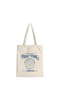 Tote bag with 'The City University of New York Alumni' text and logo on a white background